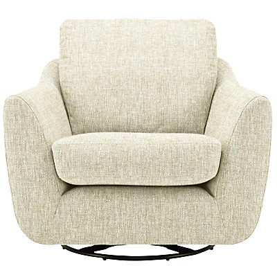 G Plan Vintage The Sixty Seven Swivel Armchair Marl Cream